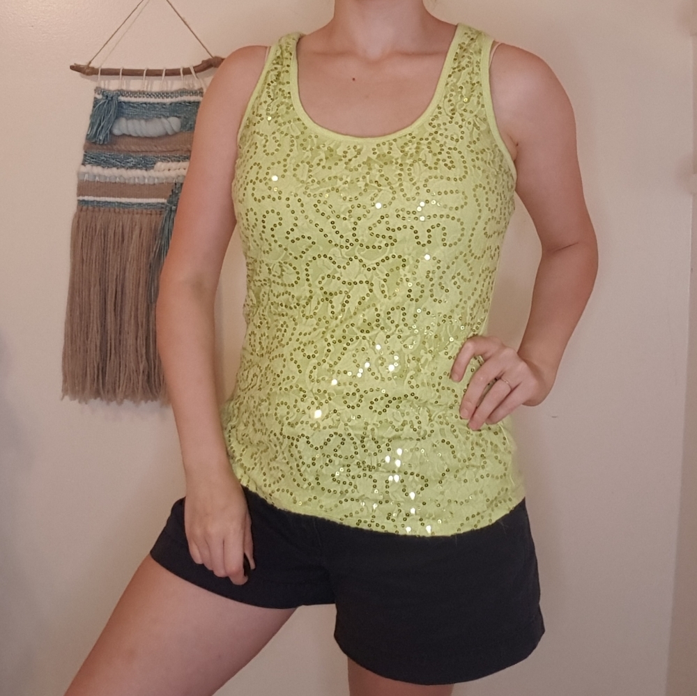 5/$25 Studio Y sequins tank
